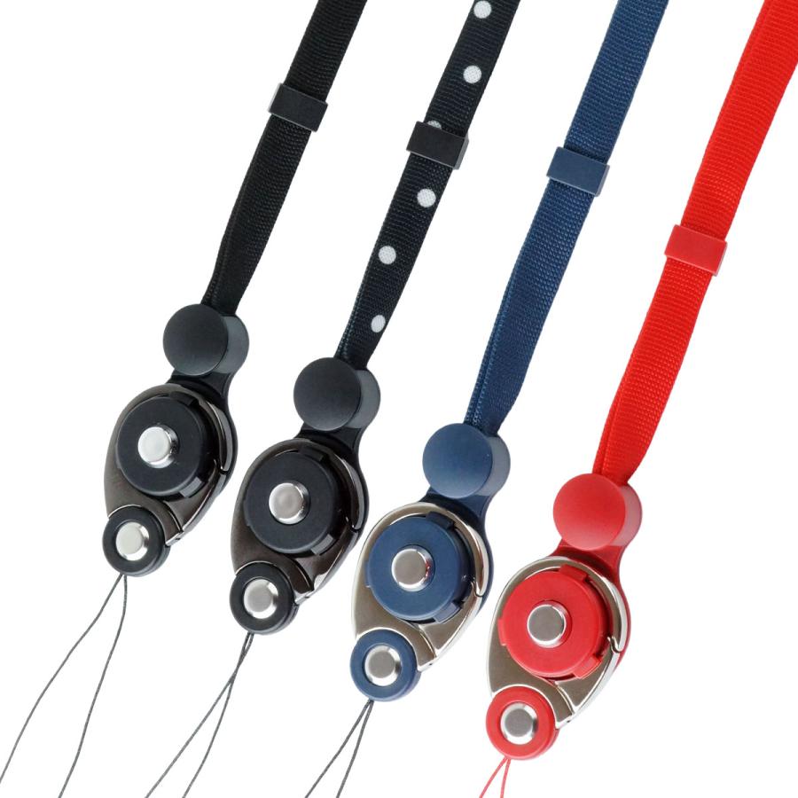 着脱式 ネックストラップ 3in1 スマホ スマートフォン 携帯 落下防止