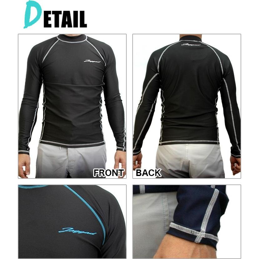 ラッシュガード Uvカット メンズ 長袖 男の子 男子 男性 水着 Upf50 紫外線対策 上着 ボディーボード スノーケル シュノーケル 日焼け止め ネコポス便対応 Ja 4911 ヴォーグプレミアム 通販 Yahoo ショッピング