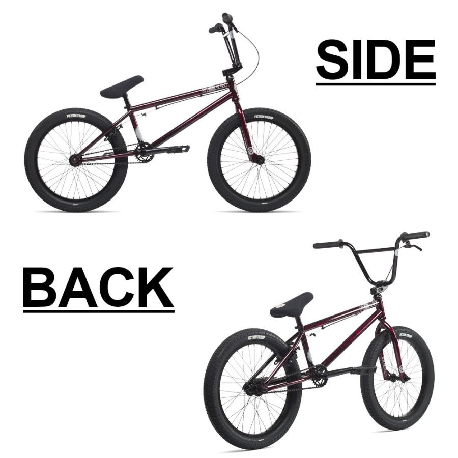 自転車 ストーレン  STEREO REDRUM 20インチ 子供用 子供 大人 大人用 bmx ストリート かっこいい 街乗り 完成車 完全組立 STOLEN BRAND S066｜vogue-premium｜03