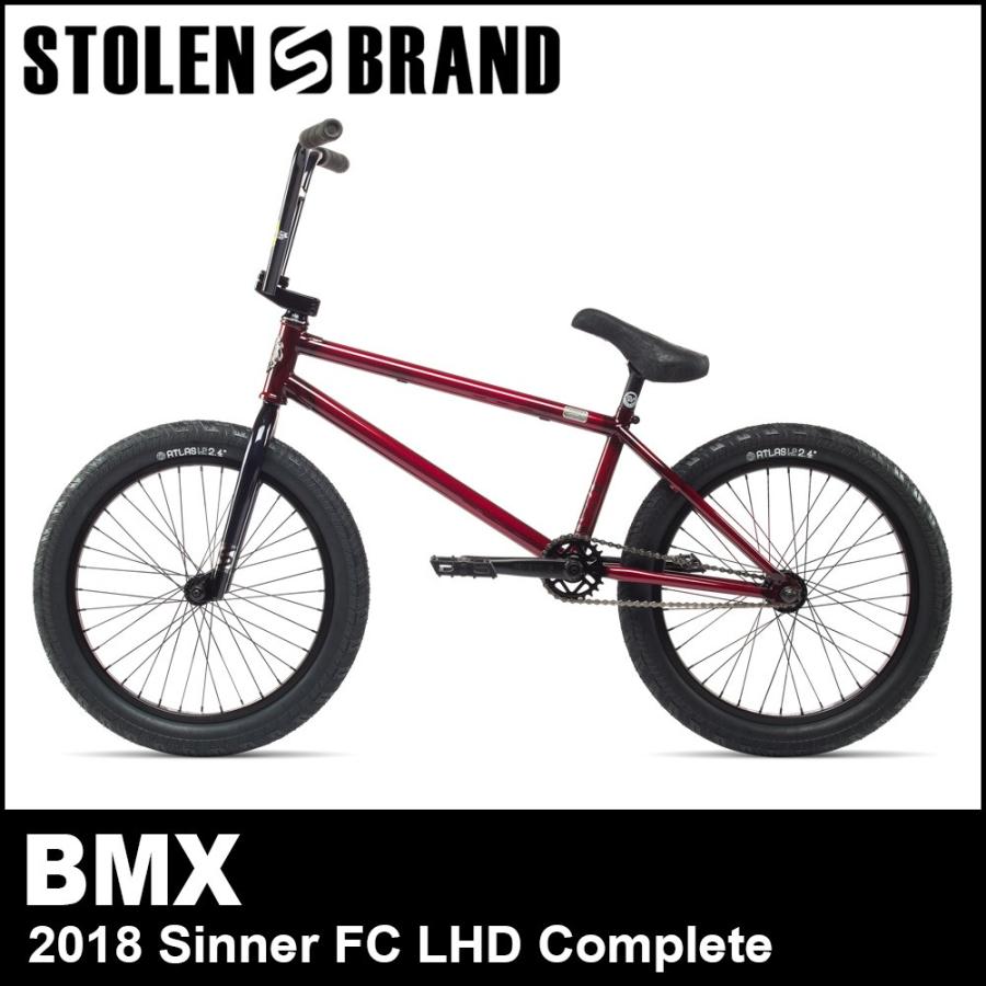 自転車 ストーレン SINNER FC LHD TRANS RED/BLACK 20インチ 子供用