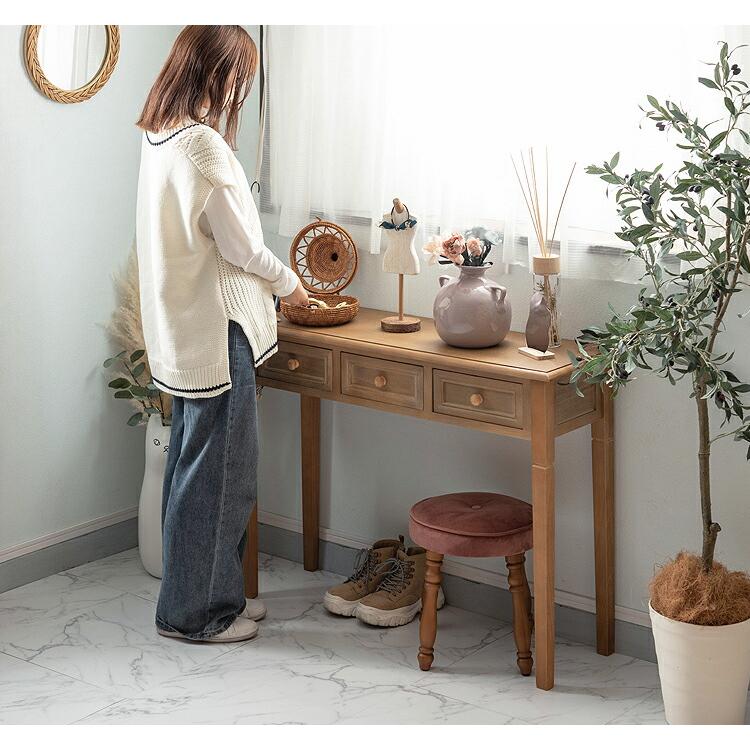 コンソールテーブル 玄関 スリム アンティーク 北欧 おしゃれ 飾り棚