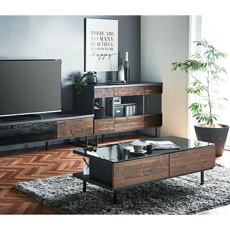 リビングテーブル センターテーブル テーブル おしゃれ 収納 引き出し