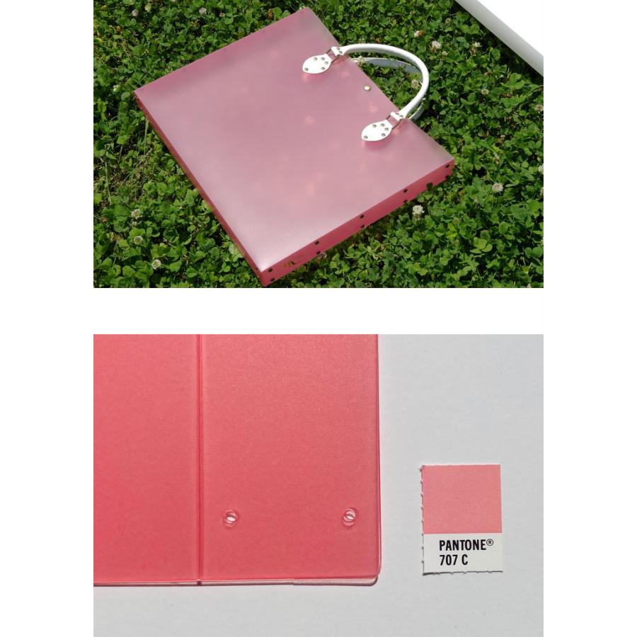 図面バッグ 図面ケース A3サイズ 書類バッグ かばん カバン ブリーフケースThoth（トト）Thoth　【クリアピンク】 |  | 03