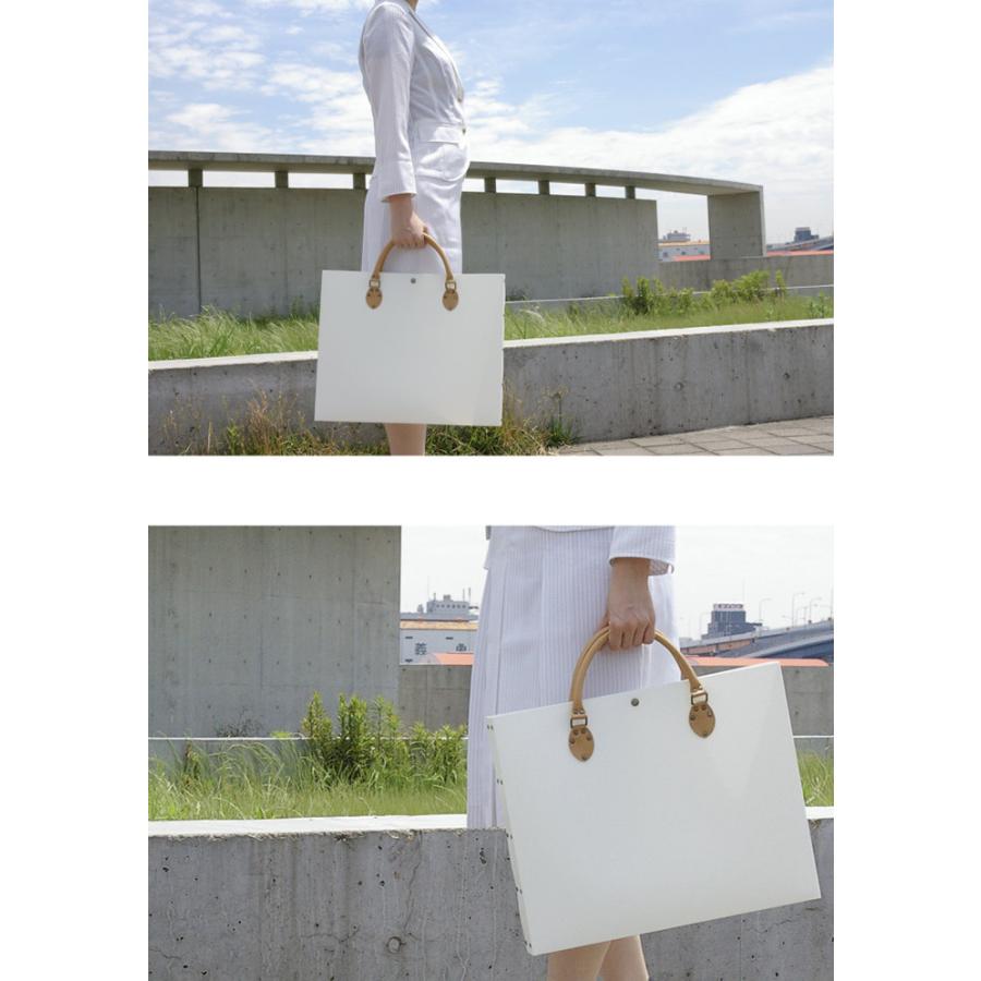 図面バッグ 図面ケース A3サイズ 書類バッグ かばん カバン ブリーフケースThoth（トト）Thoth 【ホワイト】 |  | 03