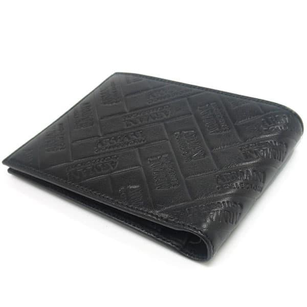 ARMANI COLLEZIONI アルマーニコレツィオーニ 二つ折り財布 メンズ  