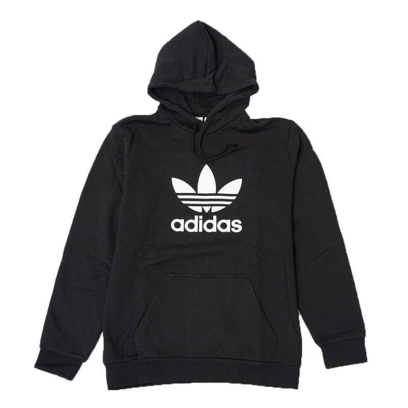 アディダス パーカー メンズ Adidas プルオーバー 長袖 ロゴプリント Lサイズ ブラック Ad01 0014 3502 ブランドショップ Volume8 通販 Yahoo ショッピング