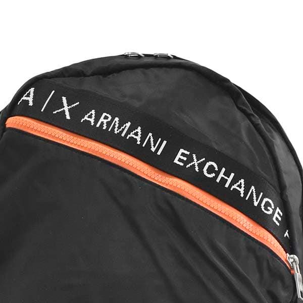 アルマーニエクスチェンジ バックパック リュックサック メンズ MANS BACKPACK ARMANI EXCHANGE ロゴ ブラック｜vol8｜06