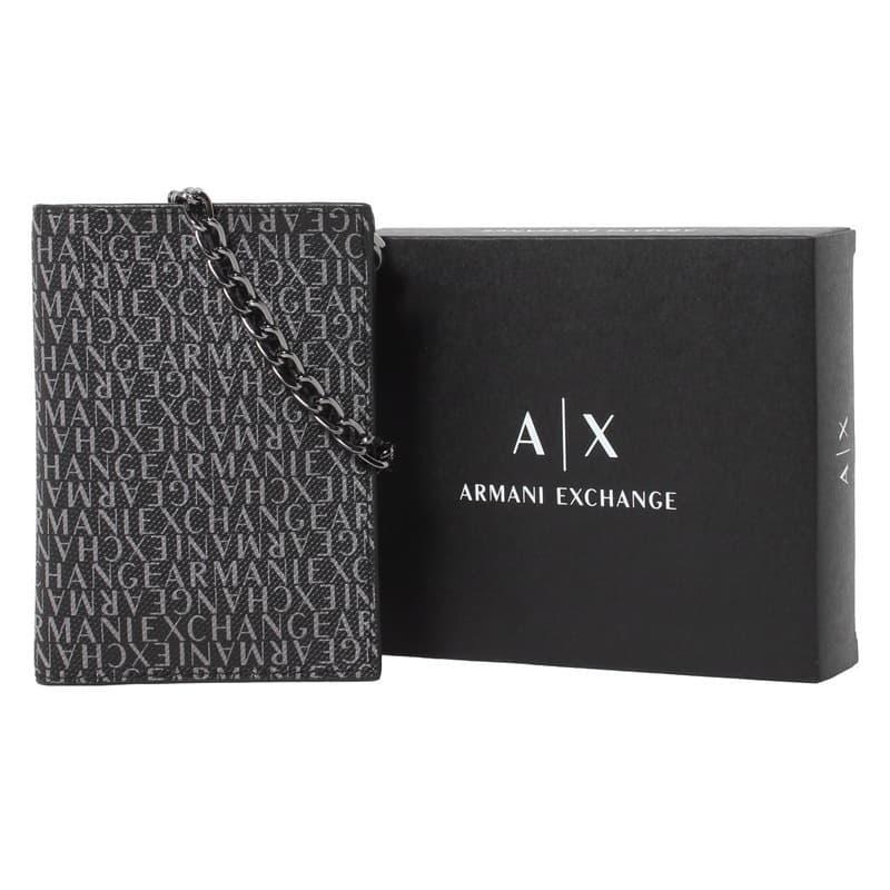ARMANI EXCHANGE アルマーニエクスチェンジ 二つ折り財布 ミニ ARMANI EXCHANGE アルマーニエクスチェンジ 二つ折り財布 ミニ