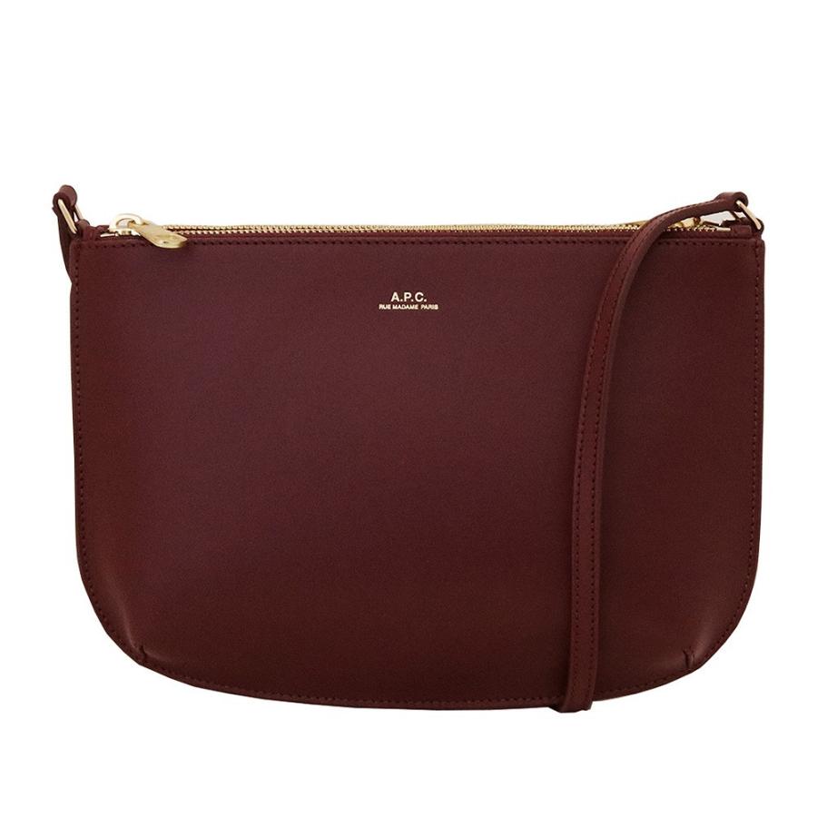 APC A.P.C. アーペーセー　Sarah レザーショルダーバッグポシェット A.P.C. APC アーペーセー ショルダーバッグ sac sarah shoulder