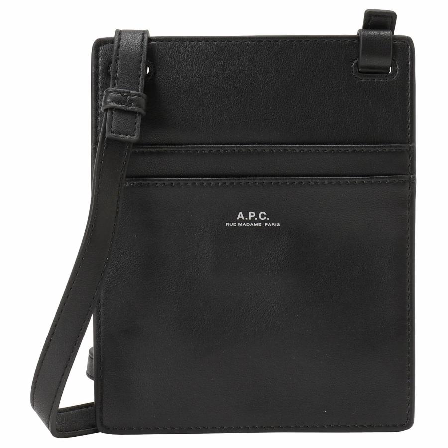 A.P.C. アーペーセー ショルダーバッグ サコッシュ メンズ A.P.C. アーペーセー ショルダーバッグ サコッシュ メンズ