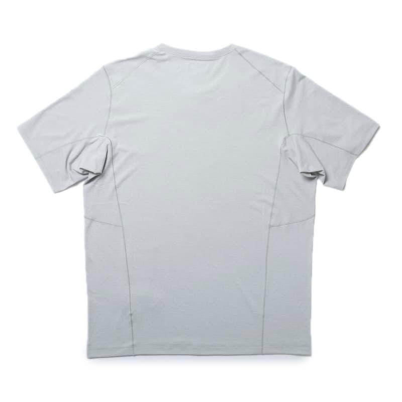 アークテリクス Tシャツ カットソー メンズ ARC'TERYX 半袖 クルーネック バードロゴプリント Sサイズ ライトグレー｜vol8｜02