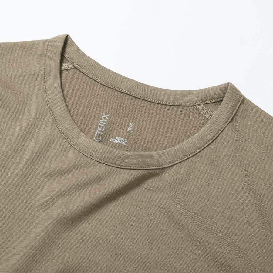 アークテリクス Tシャツ カットソー メンズ ARC'TERYX クルーネック 半袖 バードロゴプリント Mサイズ ベージュ｜vol8｜05