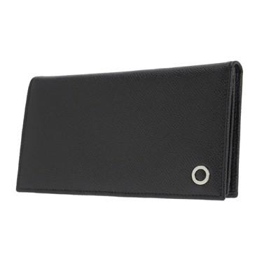 BVLGARI ブラックレザー 長財布 袋付き ブルガリ 財布 メンズ 長財布 ブランド BVLGARI 財布 ラウンド