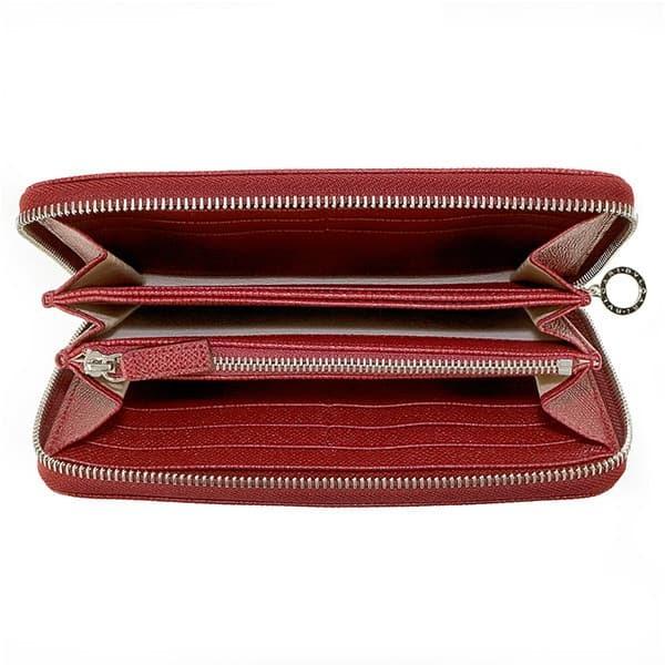 BVLGARI BULGARI ブルガリ・ブルガリ長財布 ロングウォレット BVLGARI ブルガリ 長財布 ロングウォレット レディース レッド