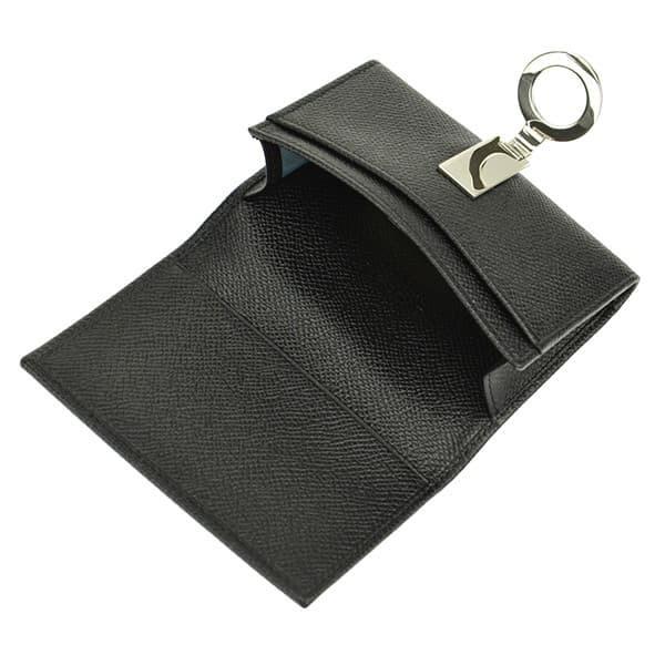 BVLGARI カードケース　名刺入れ　メンズ　黒　ブルガリ 名入れ】 ブルガリ bvlgari カードケース フラグメントケース