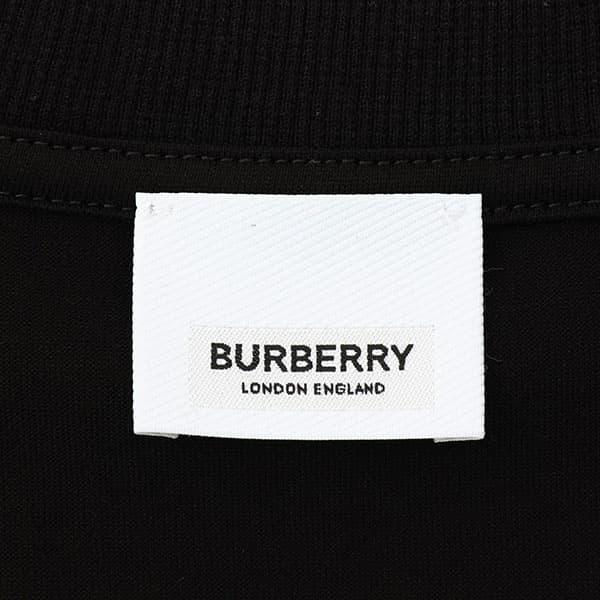 バーバリー Tシャツ カットソー メンズ HARRISTON BURBERRY クルーネック 半袖 ロゴプリント Lサイズ ブラック系｜vol8｜04