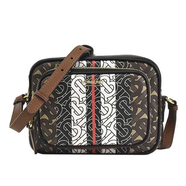 バーバリー ショルダーバッグ ポシェット レディース＆メンズ BURBERRY ブラウン