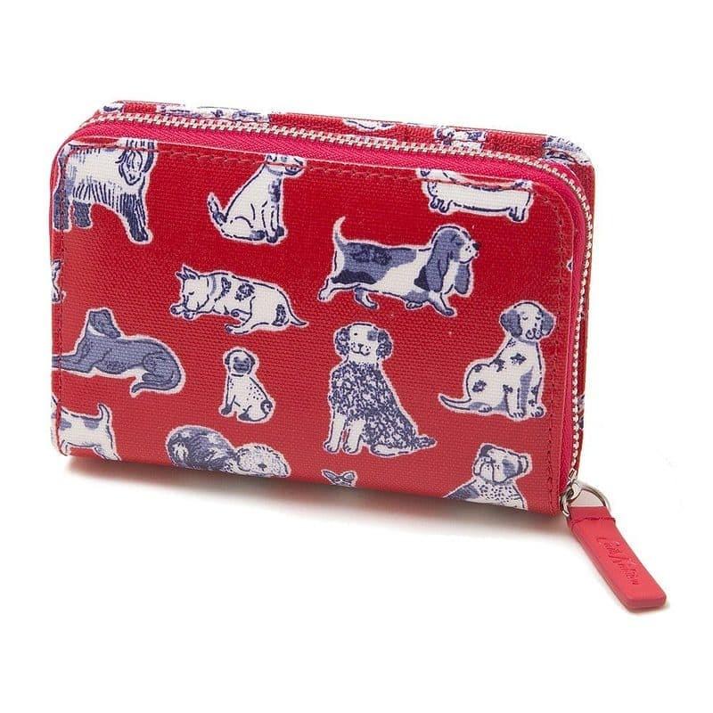 キャスキッドソン 二つ折り財布 ミニ財布 レディース Cathkidston 犬柄 ドッグ柄 レッド Ca10 0010 9539 ブランドショップ Volume8 通販 Yahoo ショッピング