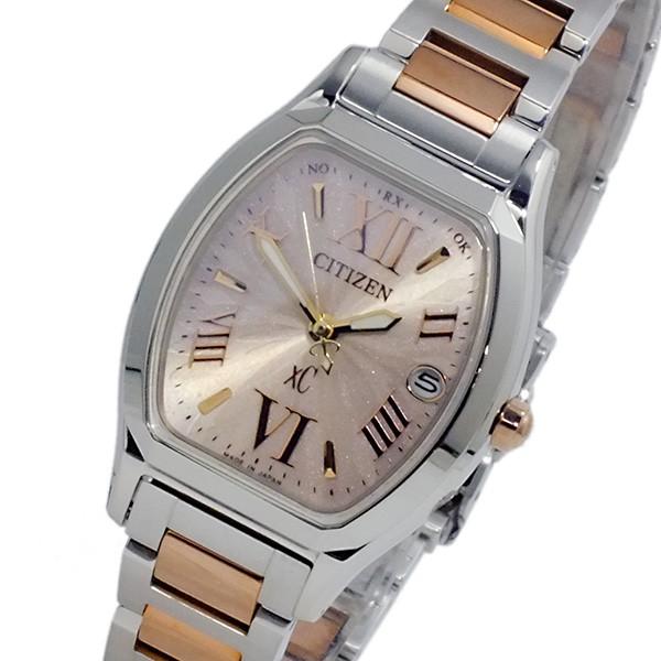 シチズン 腕時計 レディース クロスシー XC エコドライブ CITIZEN 電波 ピンクゴールド