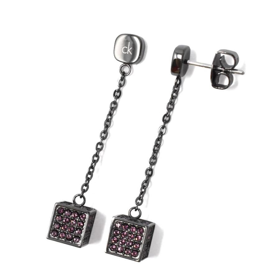 ck Calvin Klein カルバンクライン ピアス レディース キューブ 