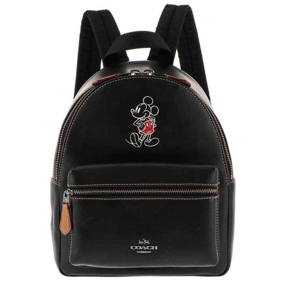 再再販 レディース バックパック リュックサック コーチ Coach バックパック リュックサック レディース コーチ ディズニー レザー Coach ミッキーマウス バッグ Loudcryofthethirdangel Com