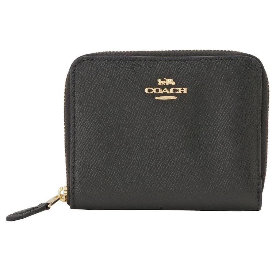 コーチ 二つ折り財布 ミニ財布 レディース COACH ロゴ 型押しレザー 無地 ブラック :co10-0014-7925-a3:ブランドショップ  volume8 - 通販 - Yahoo!ショッピング