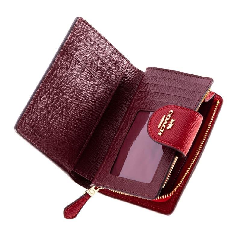 COACH コーチ 二つ折り財布 ミニ財布 レディース レザー ロゴ COACH コーチ 二つ折り財布 ミニ財布 レディース レザー ロゴ