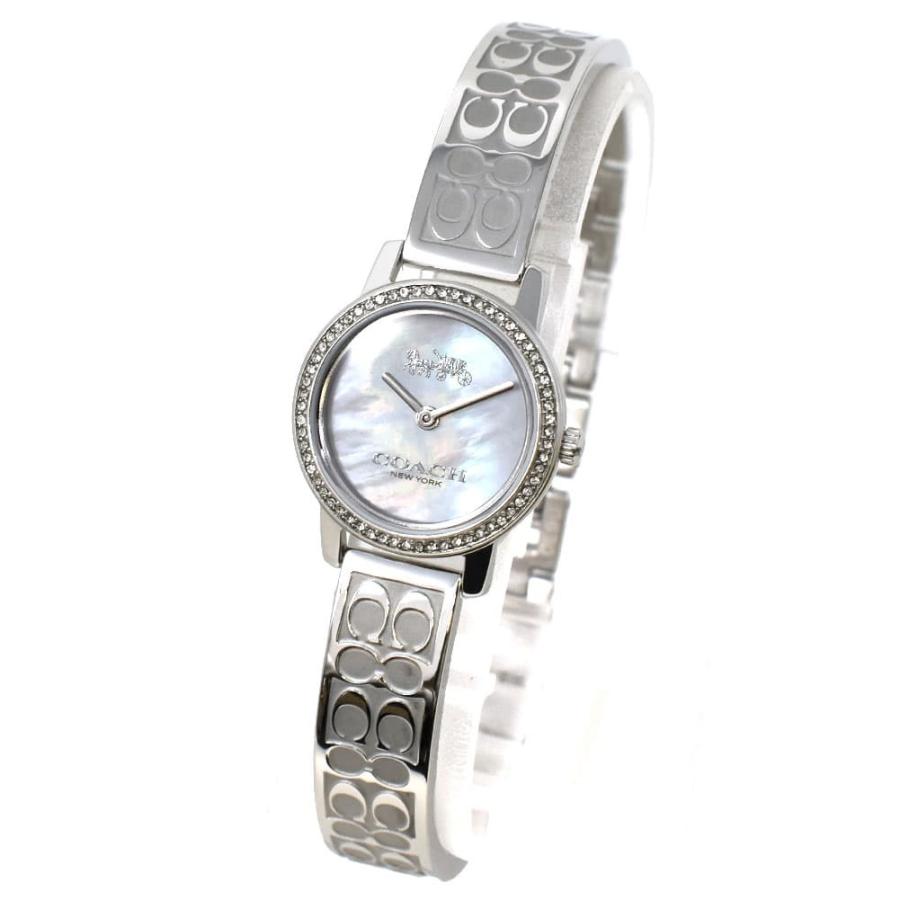 コーチ 腕時計 レディース COACH アナログ 丸型 ホワイトシェル/ホワイトシェル(シルバー