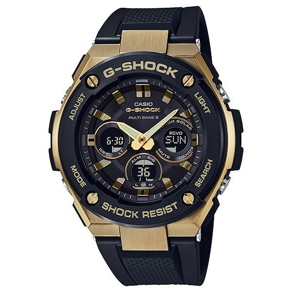 カシオ 腕時計 メンズ&レディース G-SHOCK Gショック CASIO クロノグラフ 電波 ソーラー ブラック