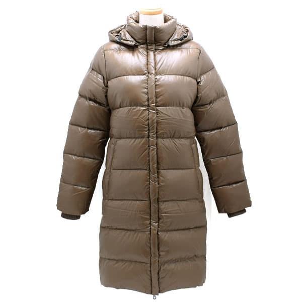 デュベティカ ダウンコート アウトドアコート レディース DENEB DUVETICA ロング丈 フード フーディ 38サイズ