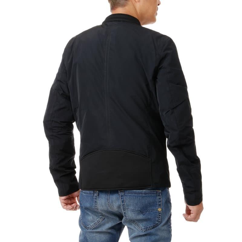 ディーゼル シングルライダースジャケット メンズ DIESEL ナイロン M