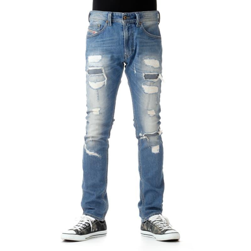 ディーゼル ダメージジーンズ デニムパンツ メンズ Diesel ロング丈 長ズボン 29サイズ Dz03 0010 1085 A6 ブランドショップ Volume8 通販 Yahoo ショッピング