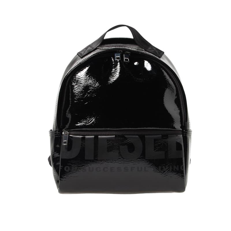 ディーゼル リュックサック デイパック バックパック リュックサック メンズ レディース Diesel Dz08 0013 7247 A6 ブランドショップ Diesel Black ロゴプリント 人気ブランド ディーゼル Diesel のメンズ レディースバックパック Volume8