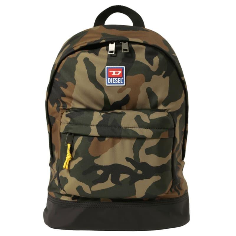 ディーゼル バックパック リュックサック メンズ レディース Diesel 迷彩柄 メンズファッション 迷彩柄 ブランドショップ Volume8 リュックサック カモフラージュ柄 Dz08 0014 4102 A6 大注目値下げ