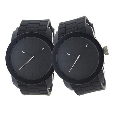 ディーゼル ペアウォッチ 腕時計ペアセット メンズ&レディース DIESEL ブラック