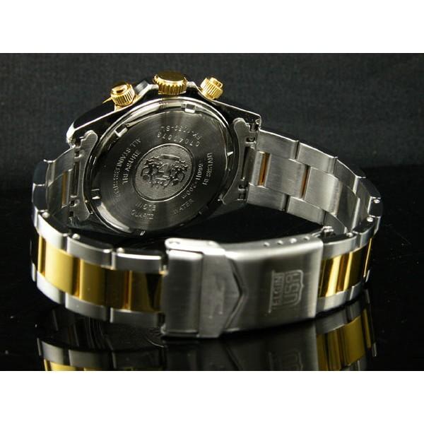 ELGIN（エルジン） 腕時計 メンズ クロノグラフ 200m防水 : ブランド