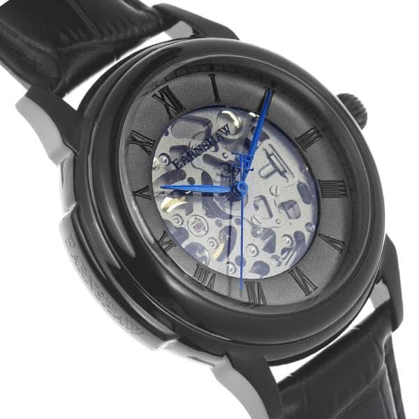 アーンショウ 腕時計 メンズ EARNSHAW 自動巻き アナログ表示 レザー EARNSHAW アーンショウ 自動巻き レザー アナログ表示