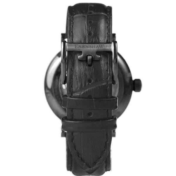 アーンショウ 腕時計 メンズ EARNSHAW 自動巻き アナログ表示 レザー EARNSHAW アーンショウ 自動巻き レザー アナログ表示