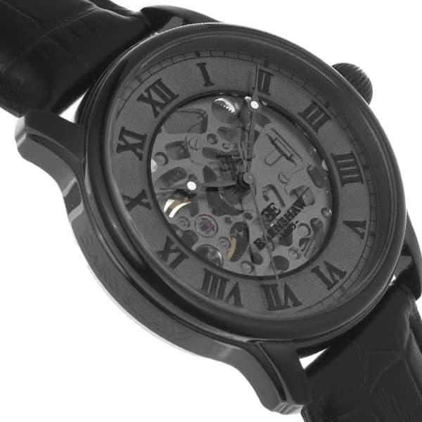 アーンショウ 腕時計 メンズ EARNSHAW 自動巻き アナログ表示 レザー EARNSHAW アーンショウ 自動巻き レザー アナログ表示