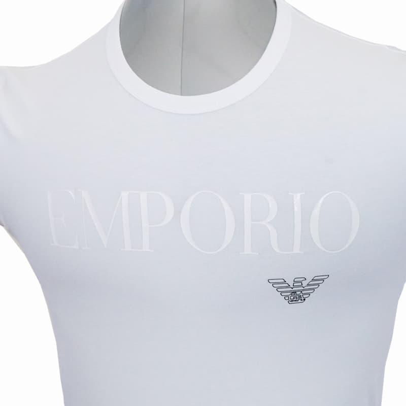 エンポリオアルマーニ Tシャツ カットソー メンズ EMPORIO ARMANI 半袖 クルーネック イーグルロゴ Sサイズ｜vol8｜02