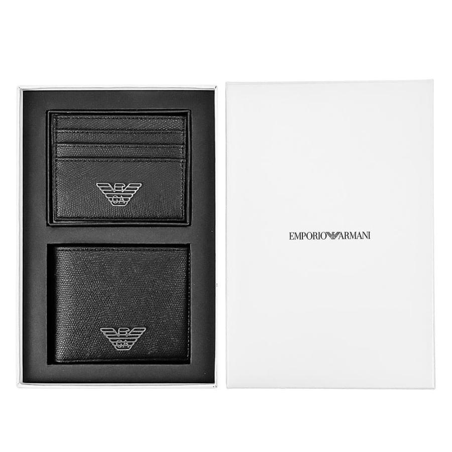 エンポリオアルマーニ 二つ折り財布パスケースセット メンズ Emporio Armani Ea10 0011 7456 ブランドショップ Volume8 通販 Yahoo ショッピング