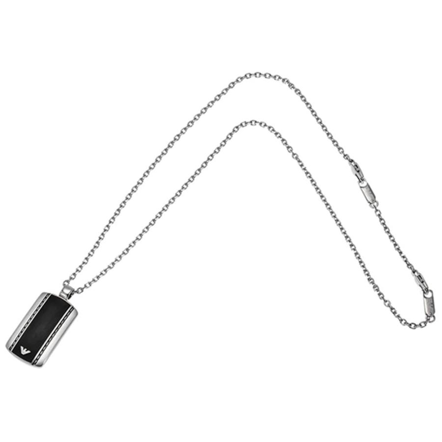 エンポリオアルマーニ ネックレス メンズ Emporio Armani シルバー ブラック Ea14 0013 0037 ブランドショップ Volume8 通販 Yahoo ショッピング