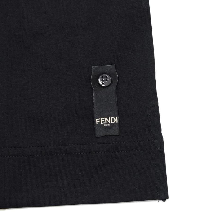 FENDI フェンディ Tシャツ カットソー メンズ クルーネック 半袖