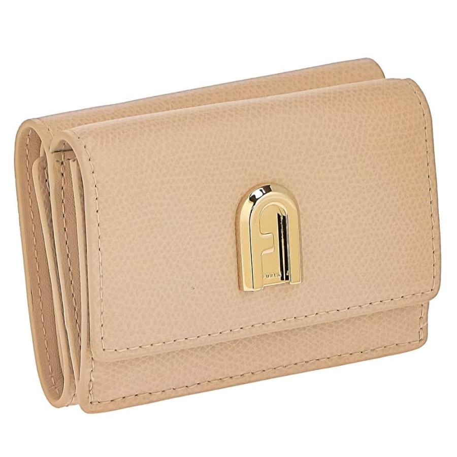 フルラ レザー 三つ折り財布 レディース Furla 財布 帽子 ファッション小物 レザー 無地 シンプル ブランドショップ