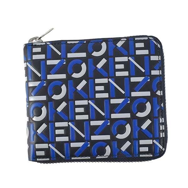 ケンゾー 二つ折り財布 メンズ&レディース SMALL ZIP WALLET KENZO BL kz1000136161a1ブランド