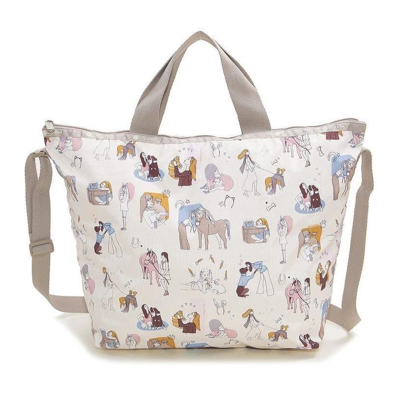 レスポートサック トートバッグ レディース Lesportsac 猫 犬 馬 ホワイト系 Lp08 0011 8457 ブランドショップ Volume8 通販 Yahoo ショッピング