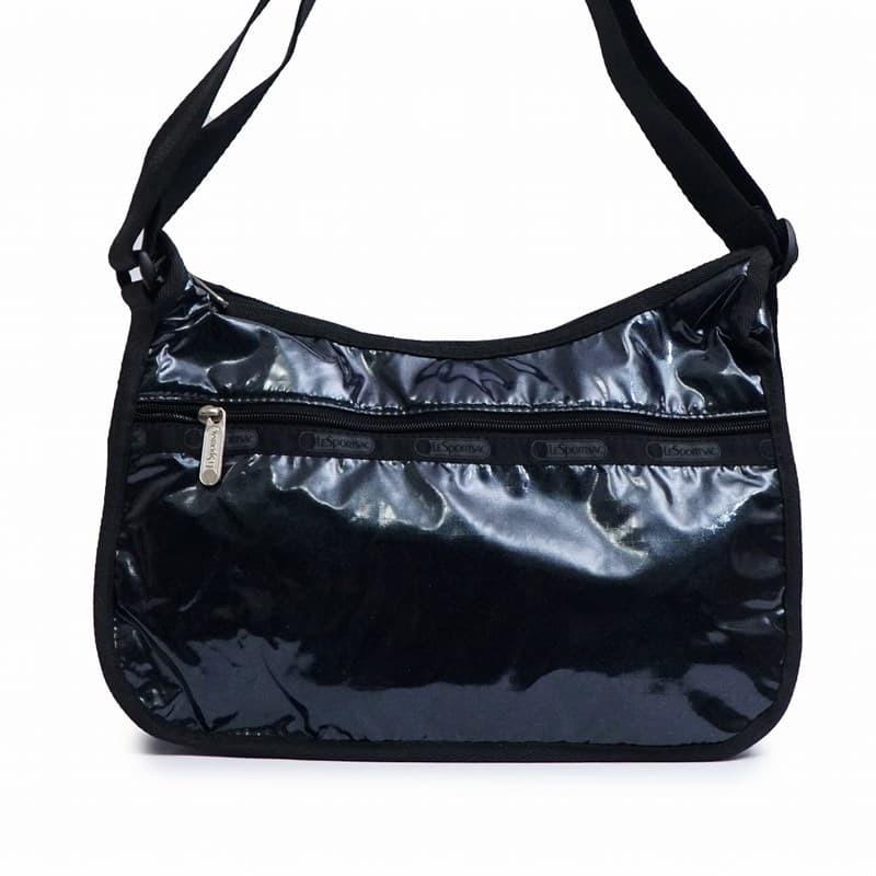 配送員設置送料無料 レスポートサック ショルダーバッグ レディース クラシックホーボー Lesportsac ブラック 信頼 Www Doctor Plan Com