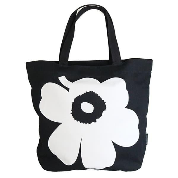 マリメッコ トートバッグ レディース UNIKKO marimekko ブラック