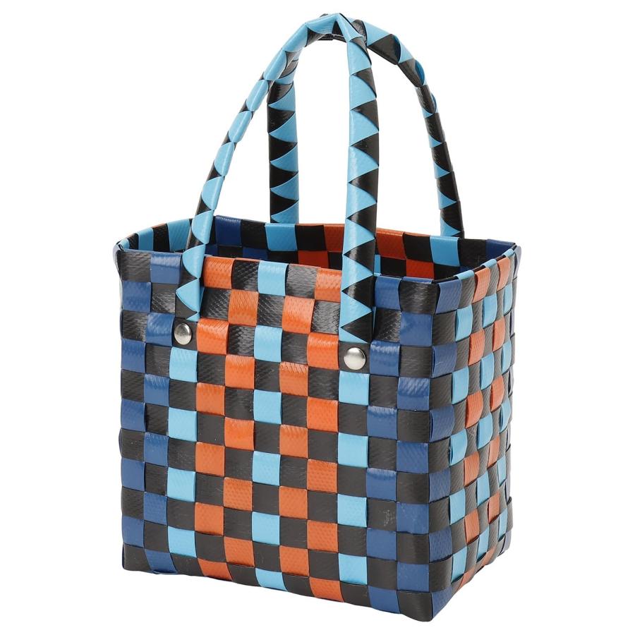 マルニ ピクニックバッグ カゴバッグ チェック MARNI ブルー系 Yahoo