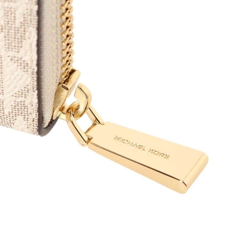 MICHAEL KORS 財布 チェーン付属 ラウンドジップ モノグラム ロゴ MICHAEL KORS 財布 チェーン付属 ラウンドジップ モノグラム ロゴ